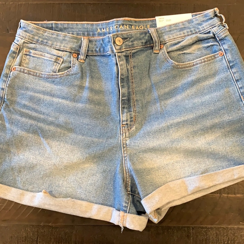 American eagle mom short stretch